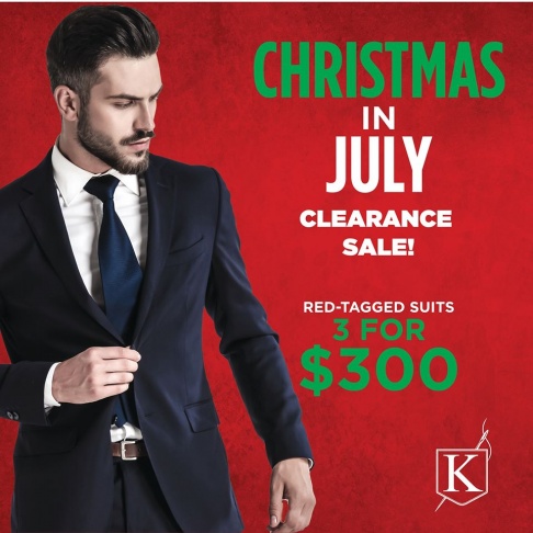 Kater Shop Christmas in July Clearance Sale