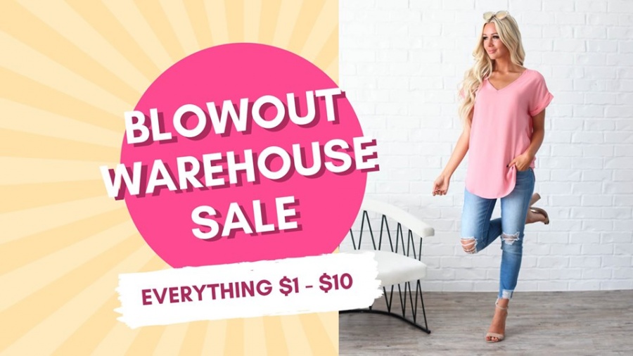 Luxe House of Couture Blowout Warehouse Sale
