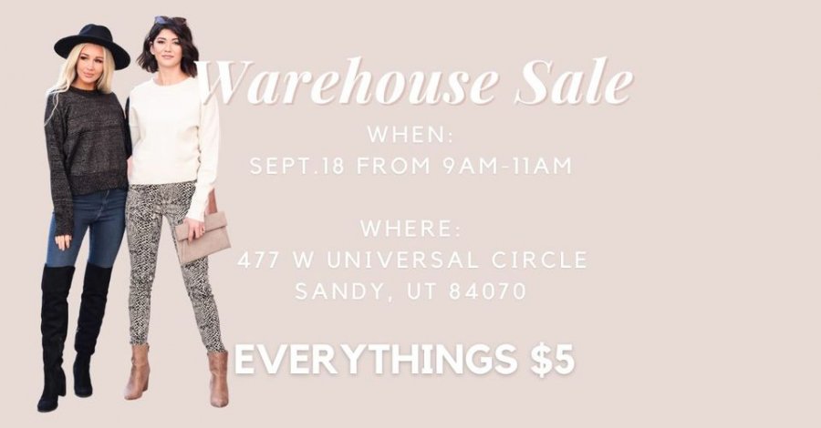 Luxe House of Couture Warehouse Sale