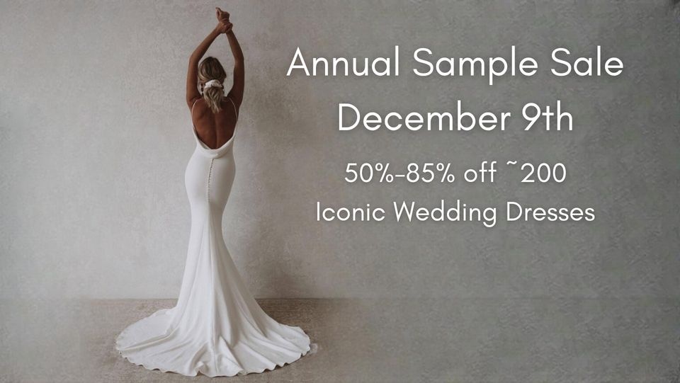 Alta Moda Bridal Annual Sample Sale