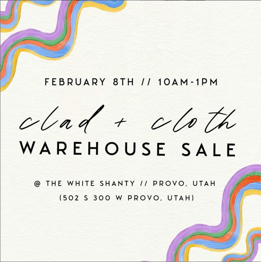 Clad and Cloth Warehouse Sale
