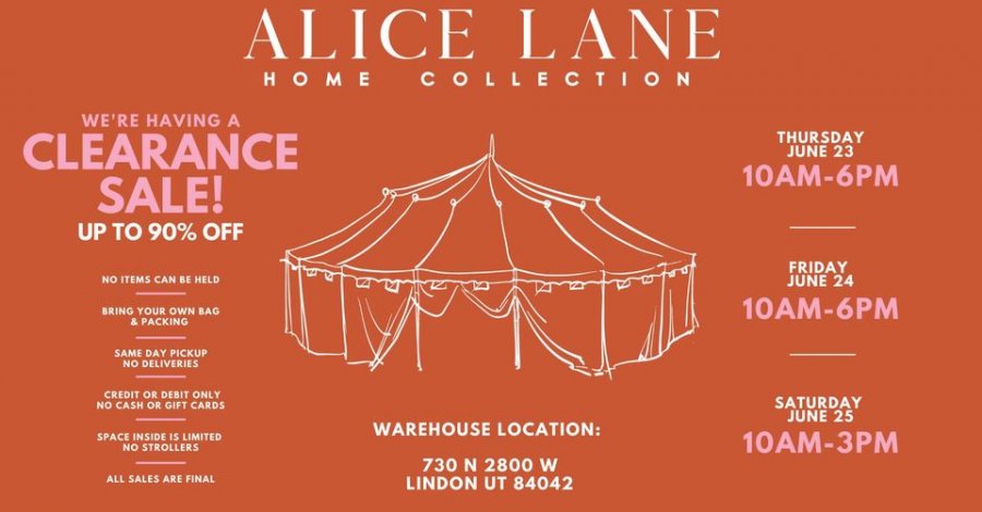 ALICE LANE Clearance Sale