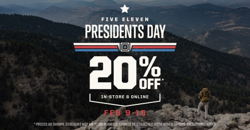 5.11 Tactical Presidents Day Sale - Salt Lake City